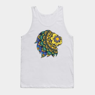 Mandala Lion Tank Top